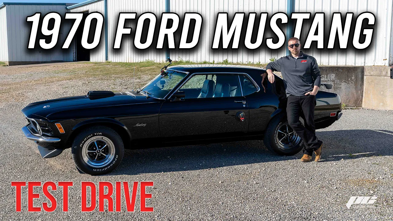 1970 Ford Mustang Test Drive